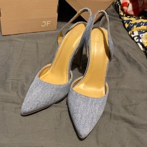 Blue Denim heels